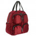 Женская кожаная сумка-рюкзак 8777 BORDO